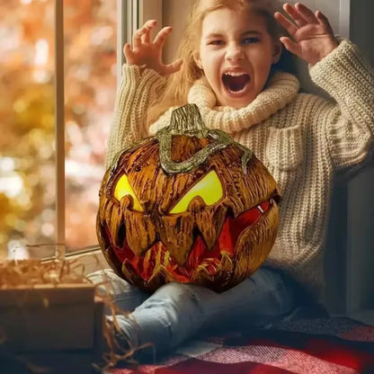 Voice-Controlled Rising Pumpkin Halloween Decor
