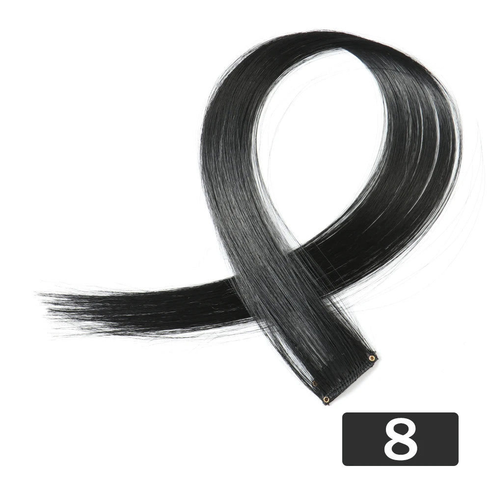 HAIRSTAR 22-Inch Synthetic Colored Clip-In Hair Extension
