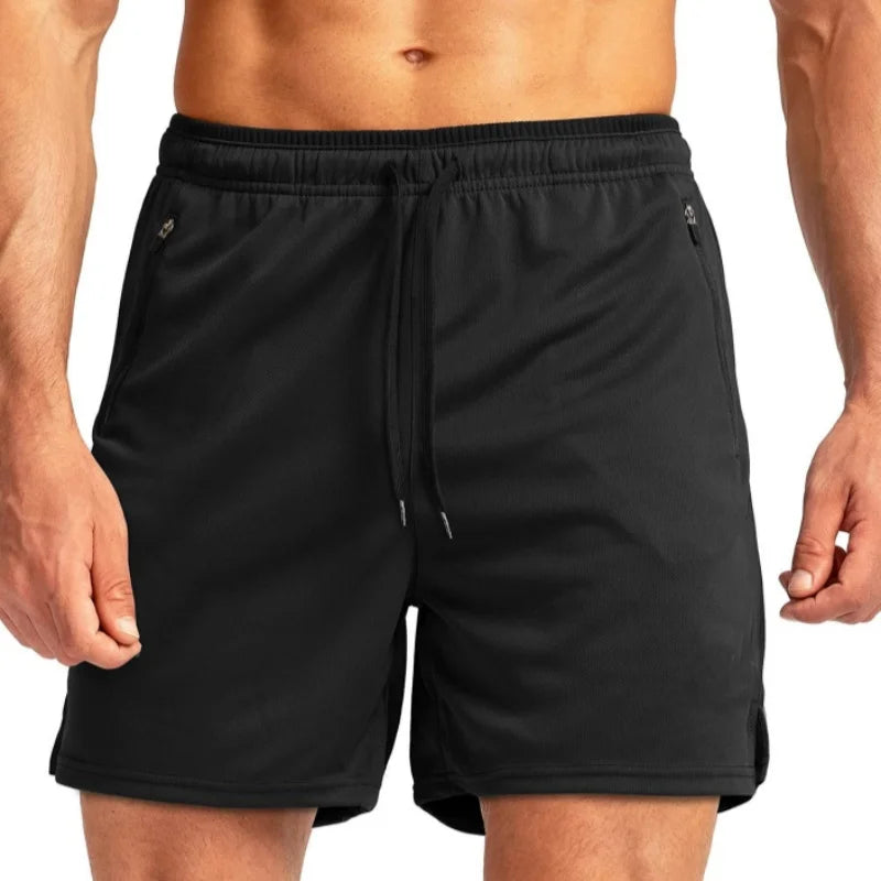 Solid Loose Fit Training Shorts