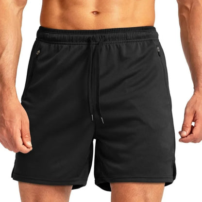 Solid Loose Fit Training Shorts