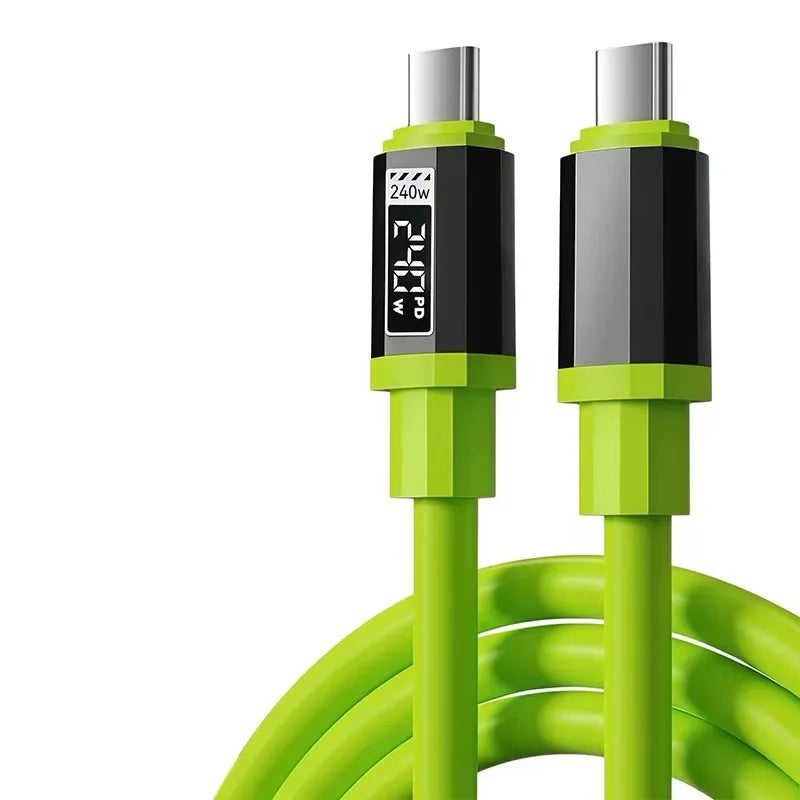 High-Speed Multi-Device USB-C Charging Cable