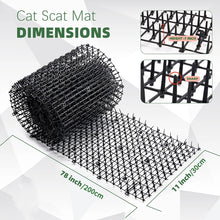 2M Dog & Cat Scat Mat with Plastic Spikes