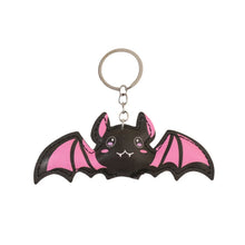 Halloween Cute Pink Bat Keychain