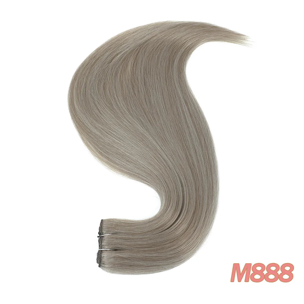 Bone Straight Synthetic Hair Bundles