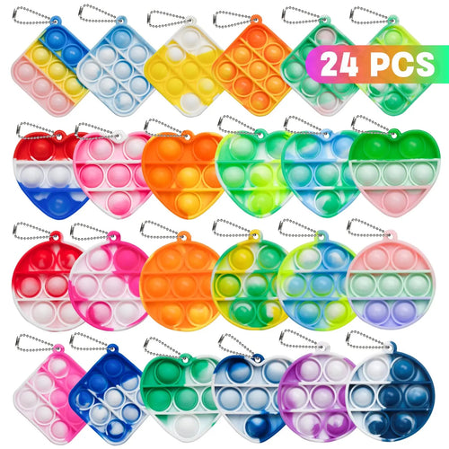 Multipack Mini Pop Keychain Party Favors