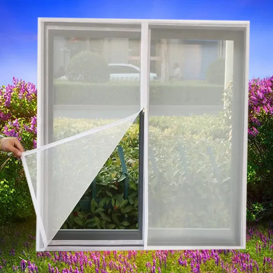 Mosquito Proof Mesh Zippered Window Screen