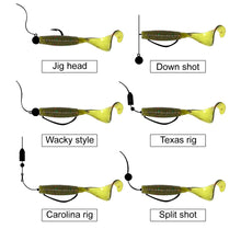 100pcs Artificial Wobblers Silicone Bait