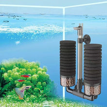 Aquarium Fish Tank Air Pump Skimmer Biochemical Sponge Filter