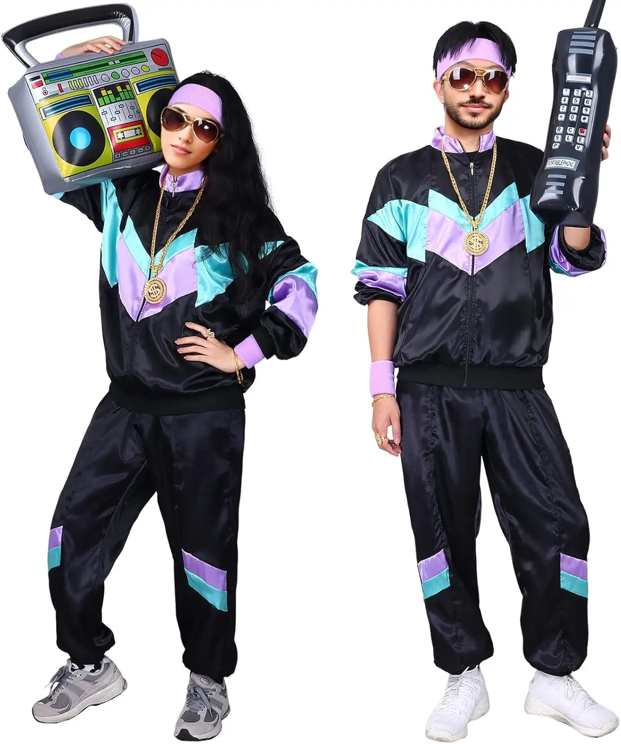 Retro 80s/90s Tracksuit Costume Set