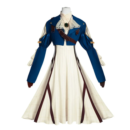 Anime Violet Evergarden Cosplay Costume Set – Uniform Dress Outfit for Women