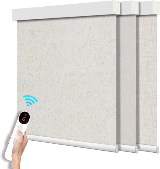 Motorized TUYA WIFI Controled  100% Blackout Blinds