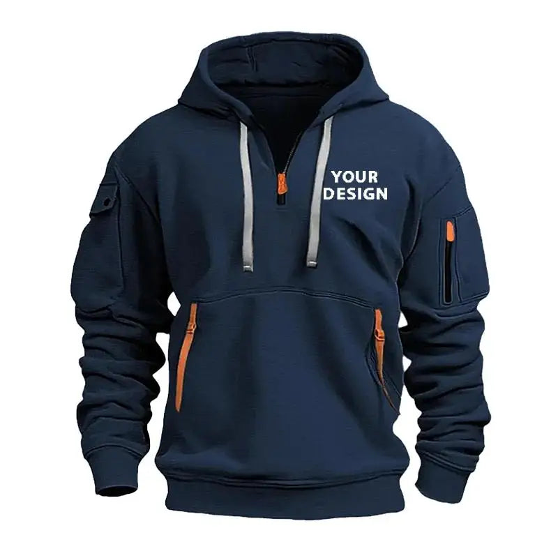 Men’s Casual Sleeveless Hooded Sweatshirt – Athletic Vest Pullover