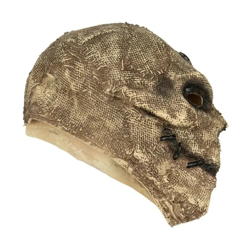 Scarecrow Skull Latex Mask - Horror Halloween Cosplay Mask