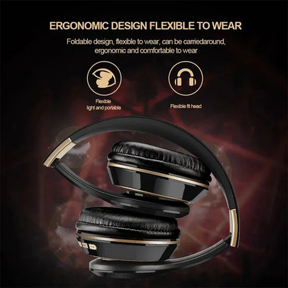 Wireless Bluetooth 5.0 Headphone with Mic