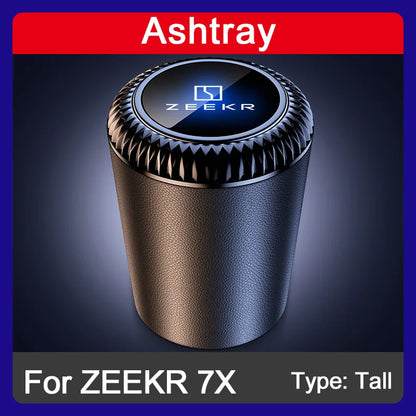 Smart Luminous Car Ashtray with LED Light for Zeekr Models