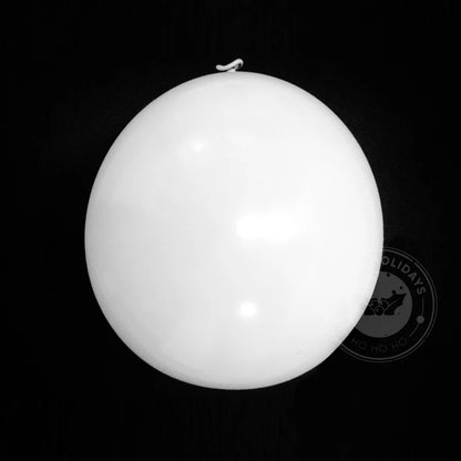 White Latex Balloons Set, Romantic Wedding Birthday Party Inflatable Balloon Decor