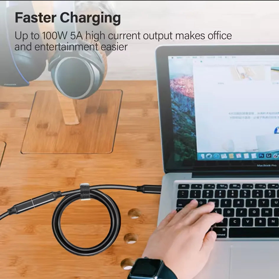 240W USB 3.1 Type-C Fast Charging & Data Transfer Cable