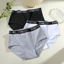 Finetoo 3Pcs Cotton Briefs