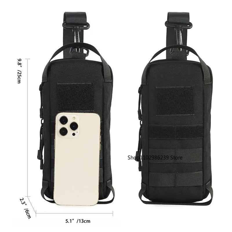 Tactical IWB Pistol Pouch Gun Holster Sling Pack