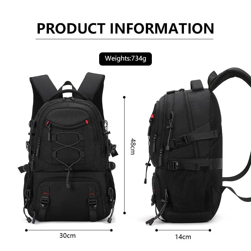 Large Capacity Travel Hiking Backpack & 16" Laptop Bag
