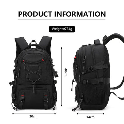 Large Capacity Travel Hiking Backpack & 16" Laptop Bag