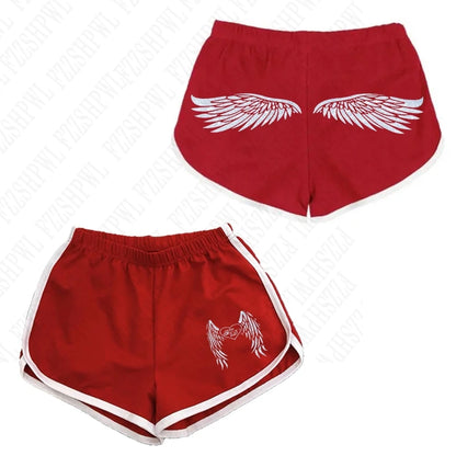Retro Millennium Patterned Printed Shorts