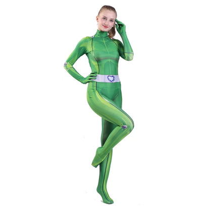 Women's Totally Spies Cosplay Zentai Bodysuit