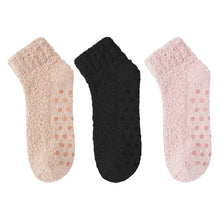 3 Pairs Non-Slip Coral Floor Socks