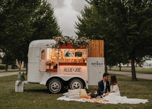 Mobile Coffee Food Trailer Fully Equipped Street Vending Shop
