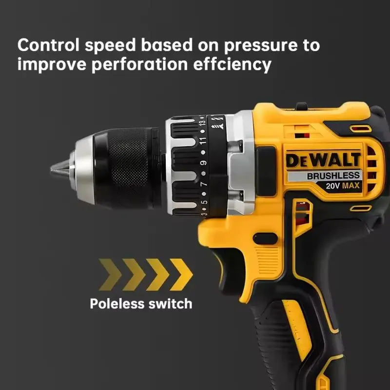 DEWALT DCD796 20V MAX Cordless Brushless Impact Drill & Driver