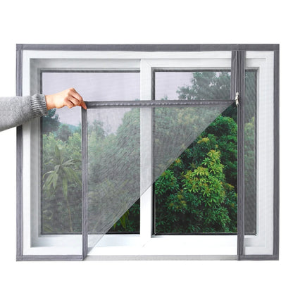 Self-adhesive Zippered Window Screen