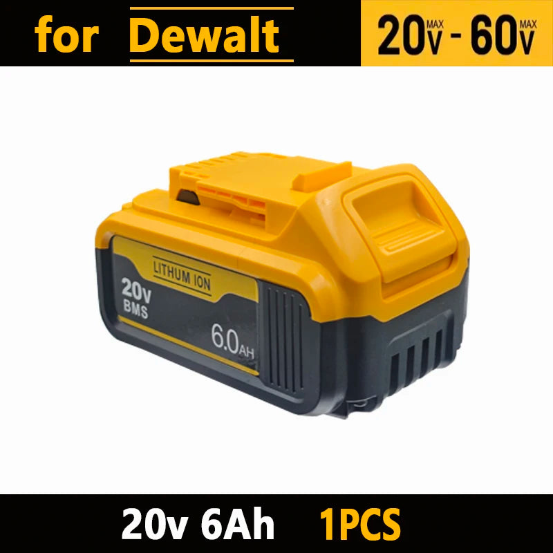 20V MAX High-Capacity Lithium-Ion Power Tool Replacement Battery