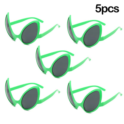 Funny Alien Sunglasses with Tinted Lenses