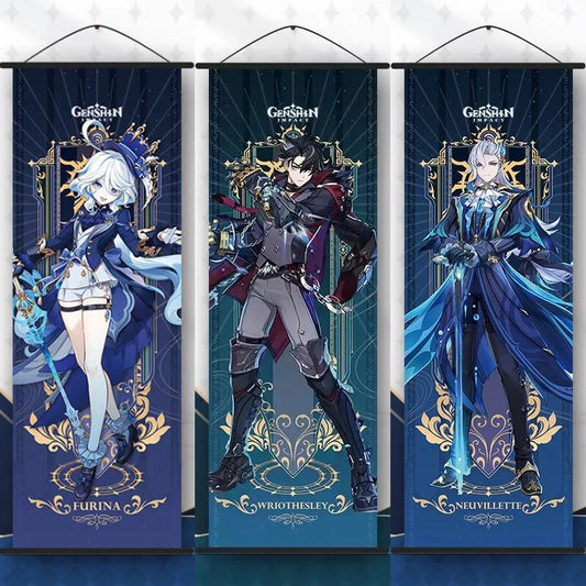 Genshin Impact Wanderer Tarot Poster