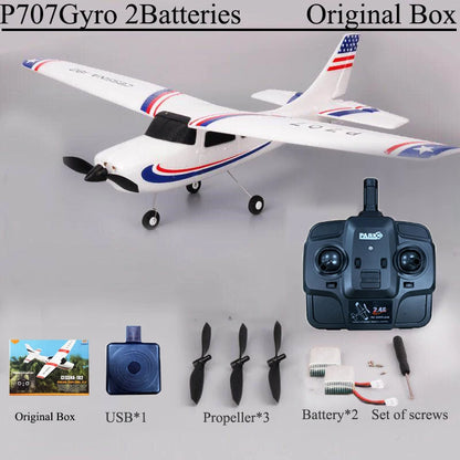 Park10 RC P707G 2.4G 3D/6G With Gyroscope 3Ch RC Airplane