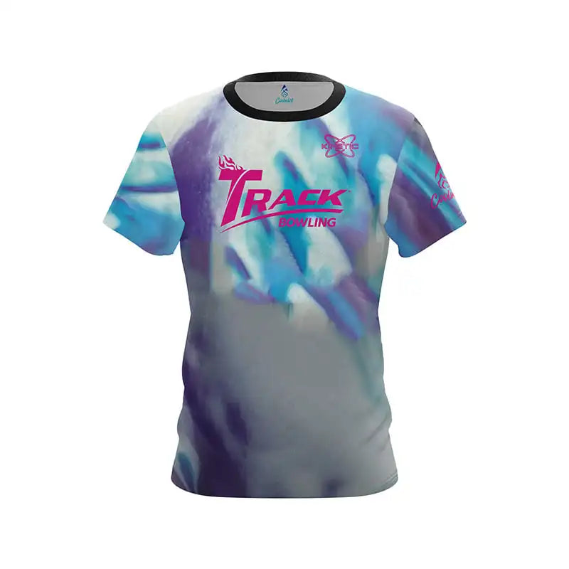 Track Tornado Green Flame Performance Bowling Jersey
