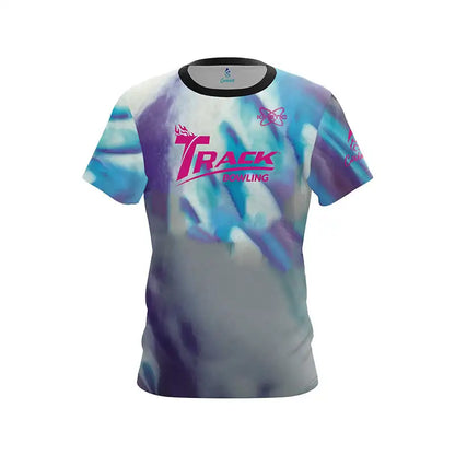 Track Tornado Green Flame Performance Bowling Jersey