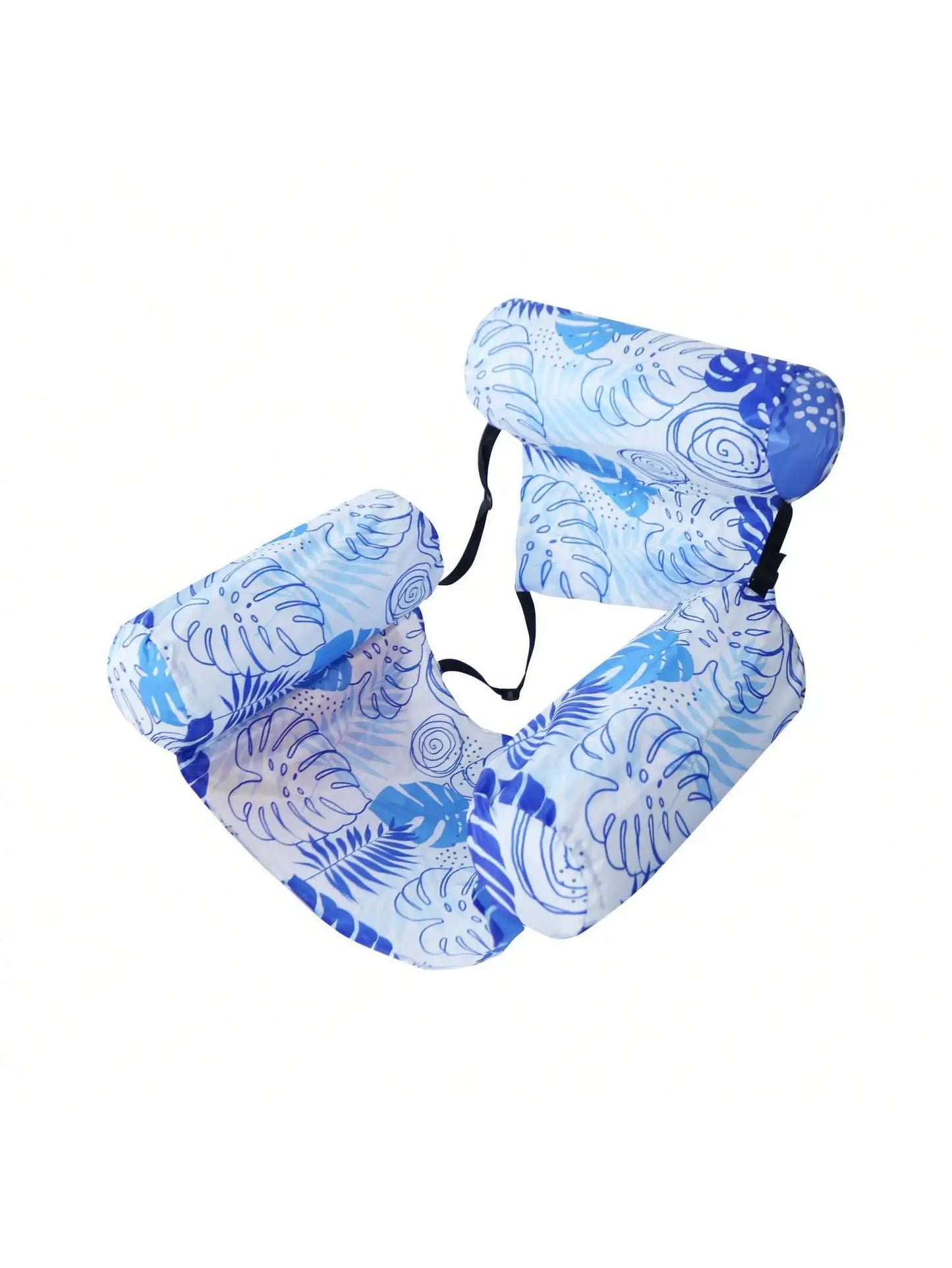 Inflatable Water Hammock Floatie with Armrests