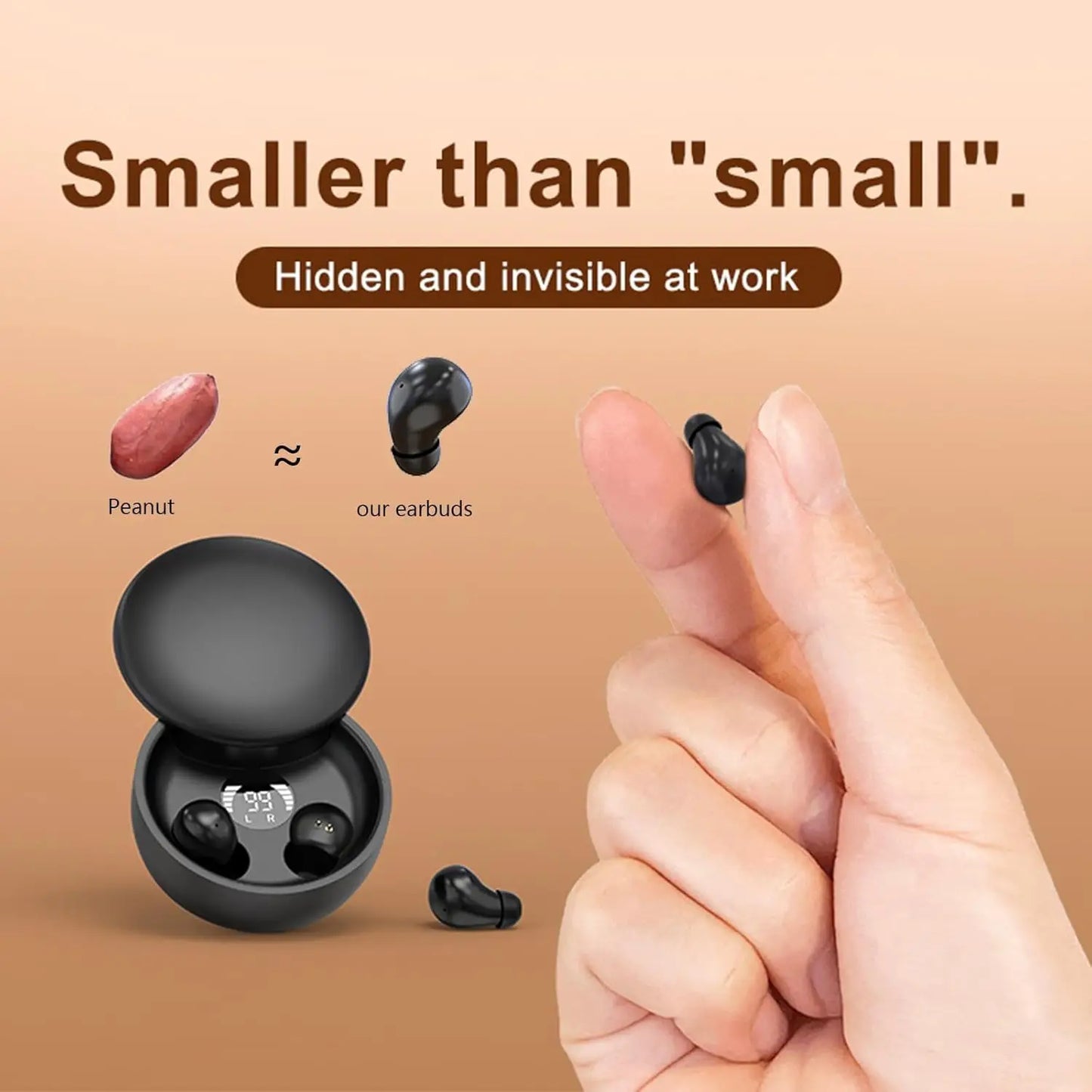 Wireless Bluetooth Earphones With Mic