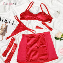 5-Piece Sheer Lingerie Set