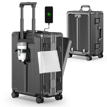 Airline Approved 22" Carry On Aluminum Framed Luggage