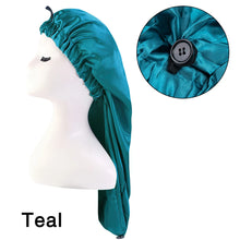 Satin Solid Color Sleeping Cap