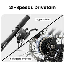 Ecarpat Dual Full Suspension 21-Speed Mountain Bike