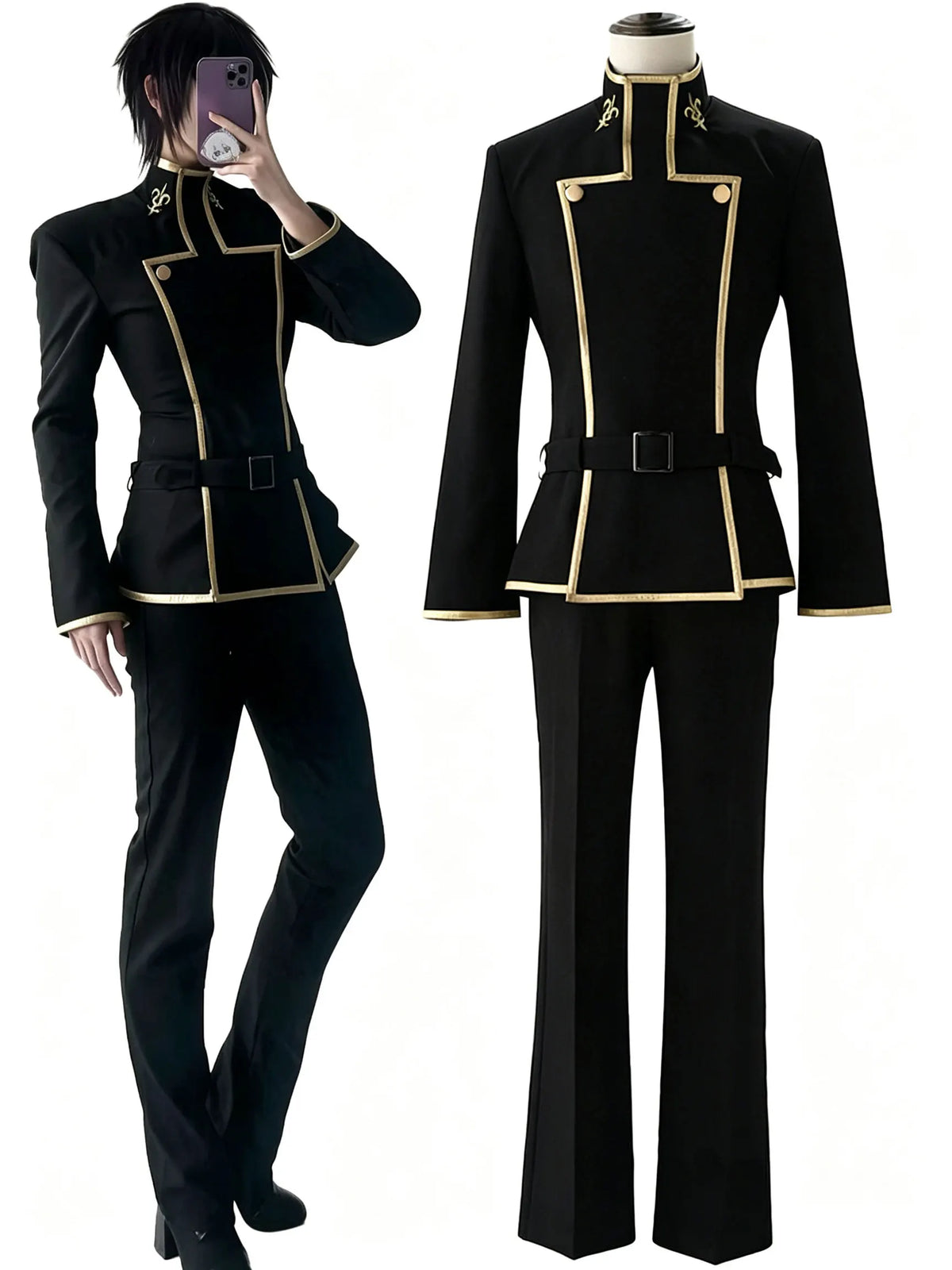Anime Character Cosplay Costume Set 