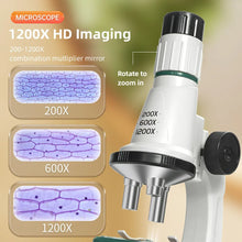 Portable 1200x HD Eyepiece Microscope