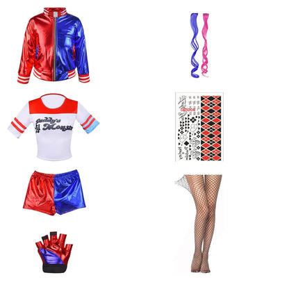 Women’s Superhero Cosplay Bodysuit – Full Body Stretch Jumpsuit Costume
