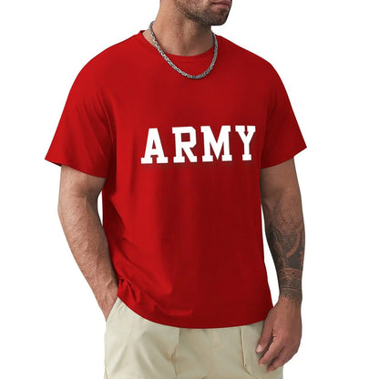 Cal Robertson Zero Day ARMY Graphic Cotton T-Shirt