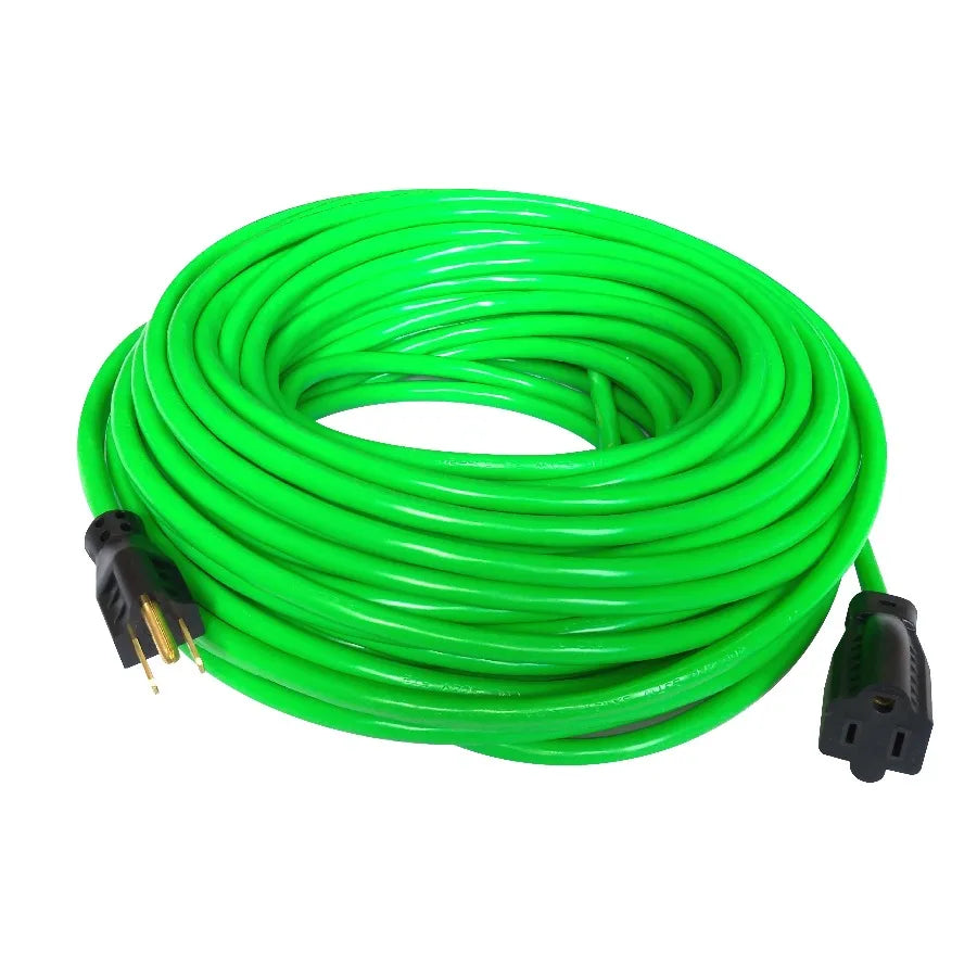 2-Pack 16AWG 100ft Outdoor Extension Cord
