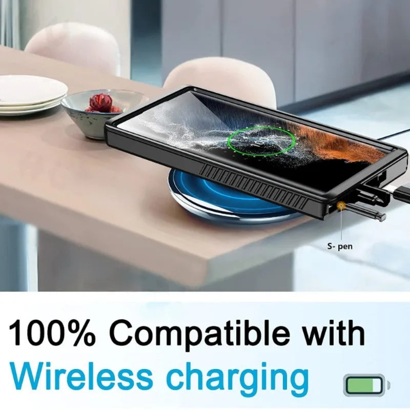 IP68 Waterproof Heavy-Duty Case for Samsung Galaxy S Series