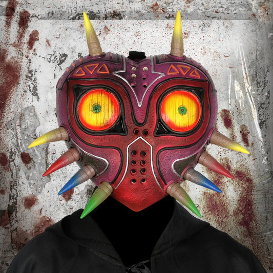 Majoras Mask Legend Scary Realistic Face Mask - Halloween Cosplay Props